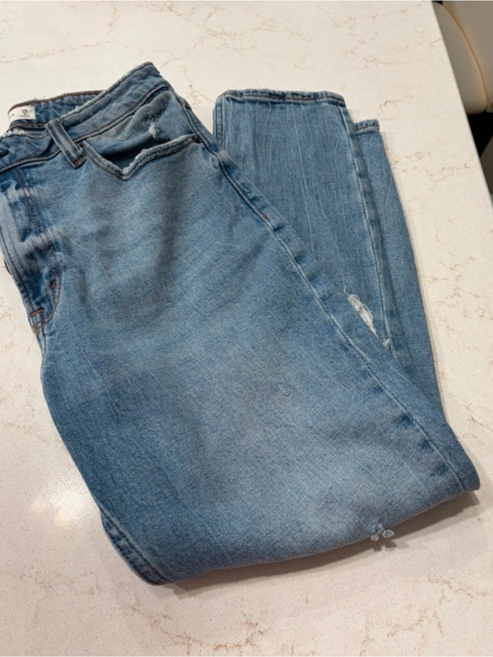 Abercrombie & Fitch Curve Love High Rise Skinny